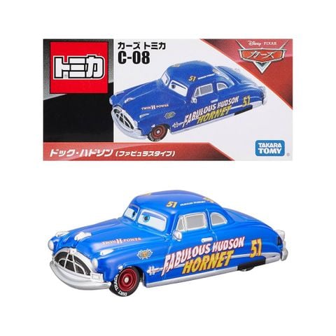  Đồ chơi mô hình xe Tomica C-08 Disney Cars Doc Hudson 