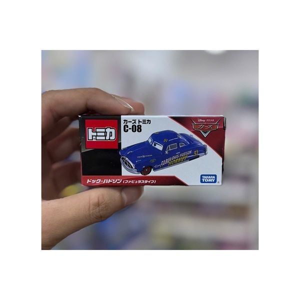 Đồ chơi mô hình xe Tomica C-08 Disney Cars Doc Hudson