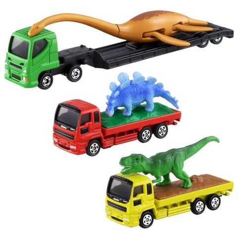  TAKARA TOMY Tomica Dinosaur Transport Car Truck Set 