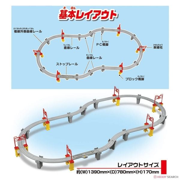 Bộ Đường Ray Tàu Shinkansen Takara Tomy TM-147732