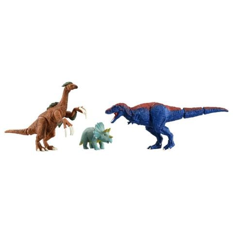  Đồ chơi mô hình Animal AA-06 Dinosaur Battle Royal Set Mini Action Figure 