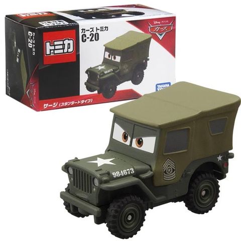  Tomica C-20 Disney Cars Sarge 