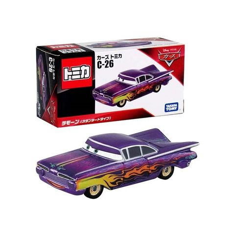  Xe mô hình C-26 Tomica Disney Cars Ramone Standard Type 