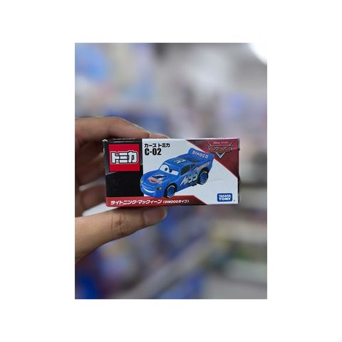  Đồ chơi mô hình xe Tomica C-02 Disney Cars Lightning McQueen (DINOCO Type) 