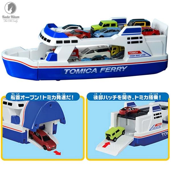 Phà vượt biển Tomica Ferry Boat Takara Tomy Tomica Town