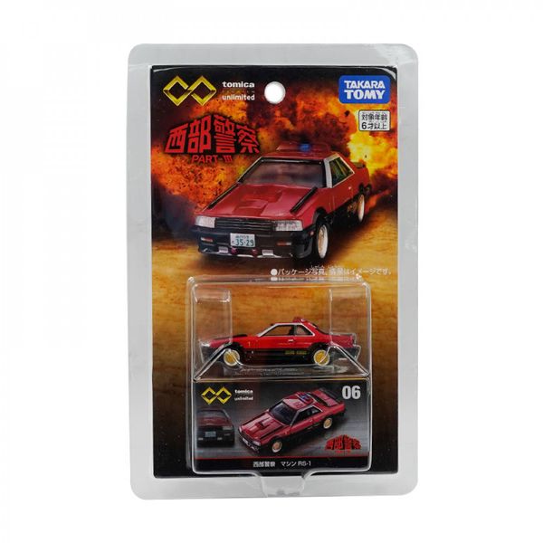 Tomica PRM UNLIMITED 06 WesternPolice MACHINE RS-1-22