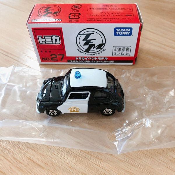 TOMICA EVENT MODEL NO.27 SUBARU 360 POLICE CAR