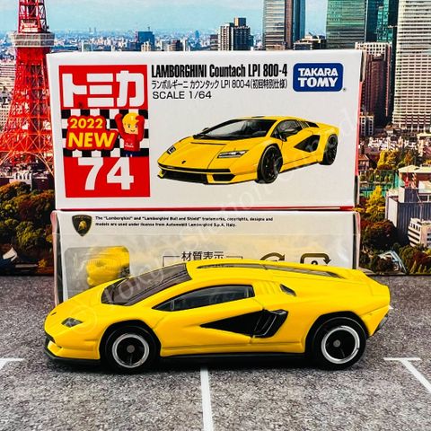  Tomica No.74 Lamborghini Countach LPI800-4(1st) 