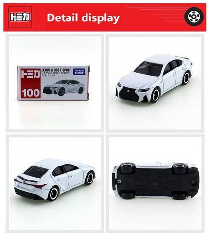  Xe mô hình Tomica 100 Lexus Is 350F Sport (màu Trắng) 