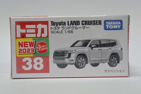  Xe mô hình TOMICA No.38-10 Toyota Land Cruiser 300(BOX)'23- trắng 