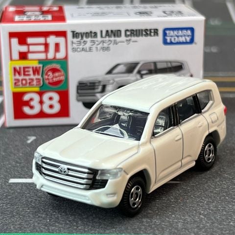  Xe mô hình TOMICA No.38-10 Toyota Land Cruiser 300(BOX)'23- trắng 