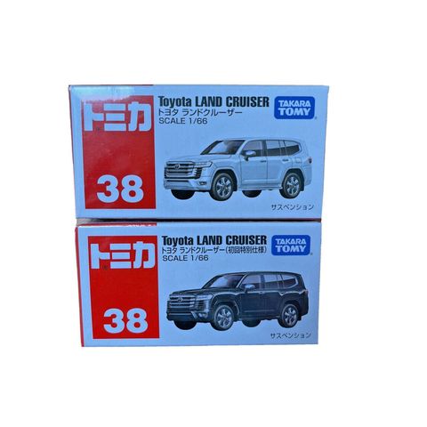  TOMICA No.38-10 Toyota Land Cruiser 300(BOX)-white 
