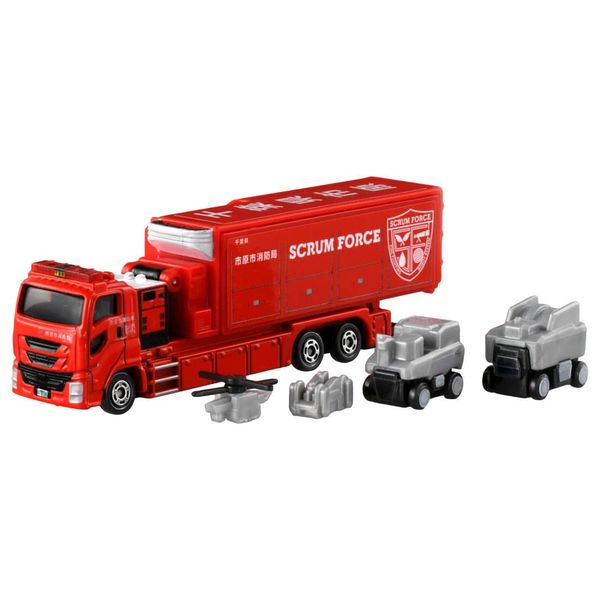Tomica Long 121-3 Ichihara city Fire Vehicle Scrum Force