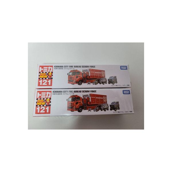 Tomica Long 121-3 Ichihara city Fire Vehicle Scrum Force