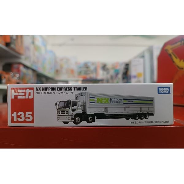 Xe mô hình TOMICA NO.135-4 NIPPON EXPRESS WING TRAILER