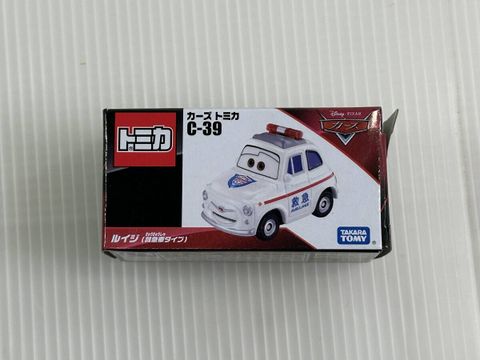  Xe mô hình C-39 Tomica Disney Cars Luigi (Ambulance Type) 