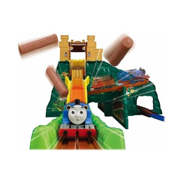 Đồ chơi tàu hỏa Plarail Thomas the Tank Engine Gatagata Throat Mountain DX