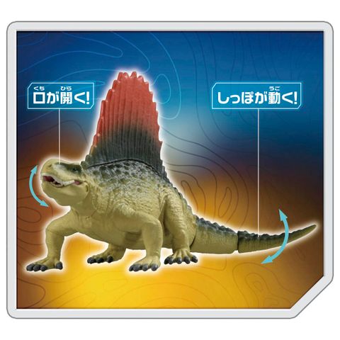  Mô hình Ania Jurassic World Dimetrodon Animal Dinosaur 