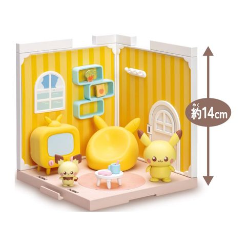  Pokemon Pokepeace House Living Pikachu&Pichu 