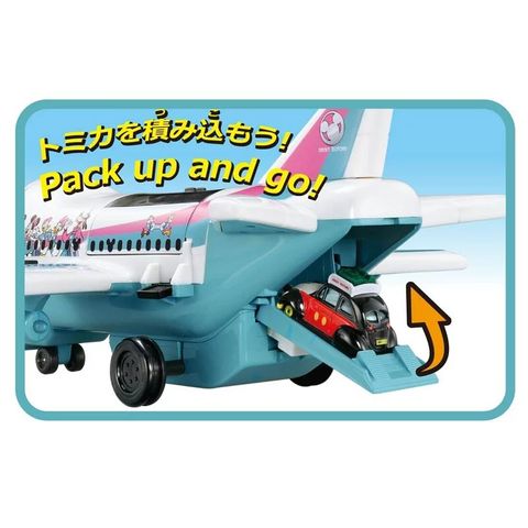  Tomica World DISNEY MOTORS CARGO JET (ASIA) 22 