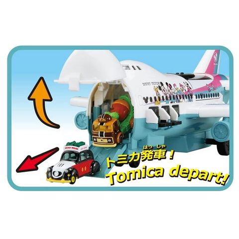  Tomica World DISNEY MOTORS CARGO JET (ASIA) 22 