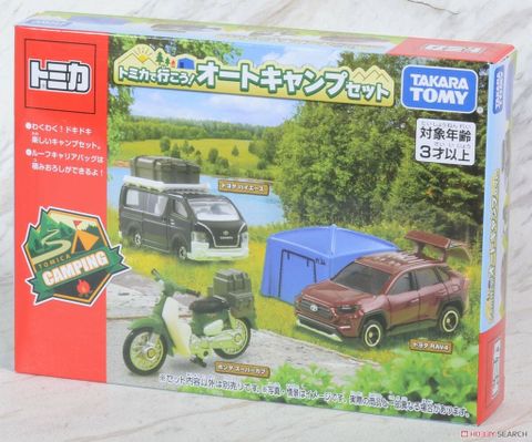  Tomica Let's Go With Tomica Auto Camp Set 