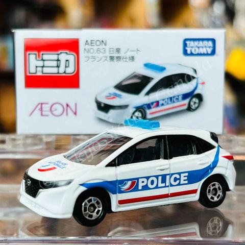  Tomica AEON 63 Nissan te National police of France 