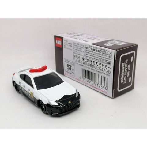  Tomica AEON 66 SUBARU BRZ JP Police car 