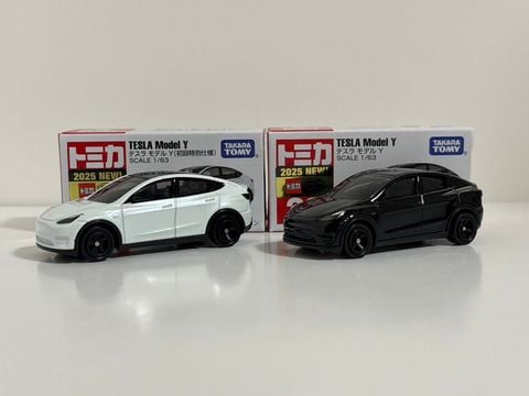  Tomica 28 Tesla Model Y (White) 