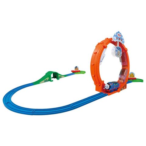  Bộ đồ chơi Plarail Thomas GOGO Thomas Somersault! Exciting Playland Train 