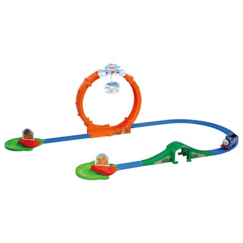  Bộ đồ chơi Plarail Thomas GOGO Thomas Somersault! Exciting Playland Train 