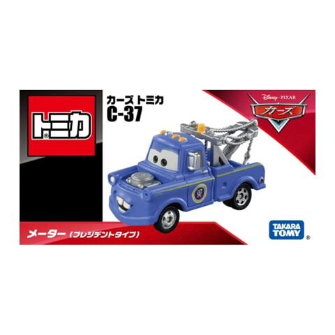  Đồ chơi mô hình xe Tomica C-37 Disney Cars Mater (President Type) 