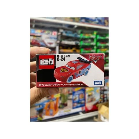  Đồ chơi mô hình xe Tomica Disney Cars C-24 Lightning McQueen 