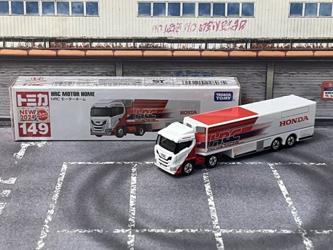  TOMICA 149 HONDA TRANSPORTER HRC Motor Home 