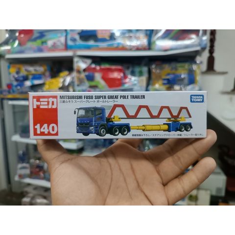  Tomica 140 Long Type Mitsubishi Fuso Super Great Pole 