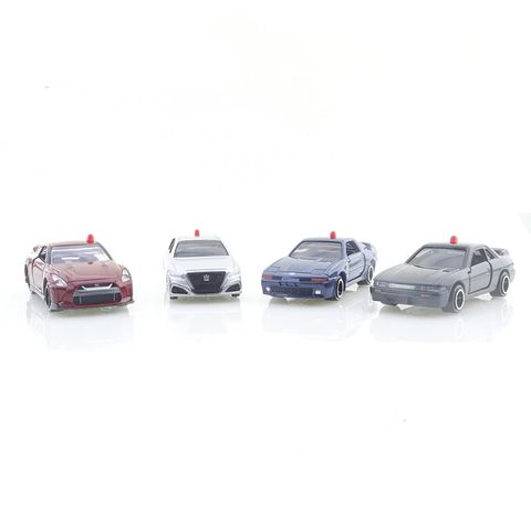  Set 4 mô hình xe Tomica Gift Unmarked Patrol Car Set for Mar 23 