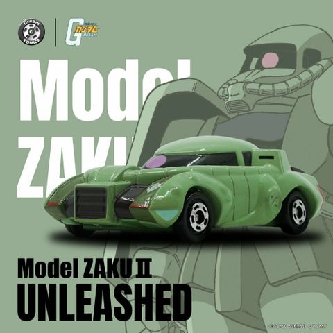  Tomica DT SP Mobile Suit Gundam Model ZAKUⅡ 