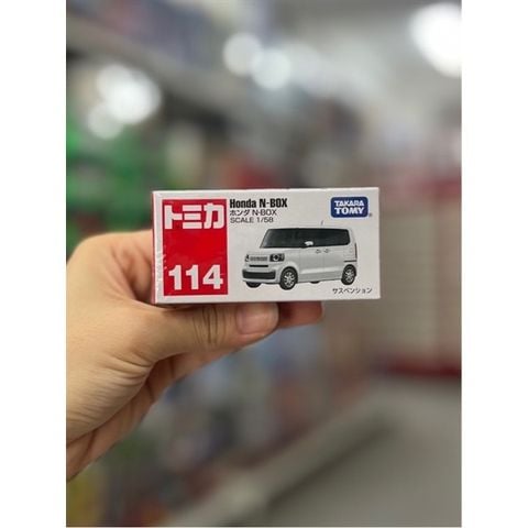  Mô hình TOMICA 114 HONDA N-BOX CUSTOM ( Trắng) 