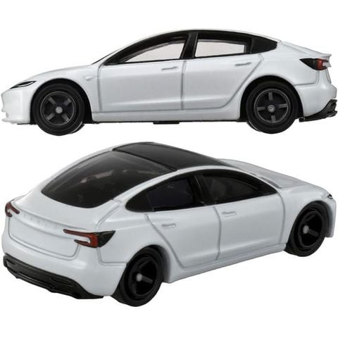  Xe mô hình Tomica 98 Tesla Model 3 Box (trắng) 
