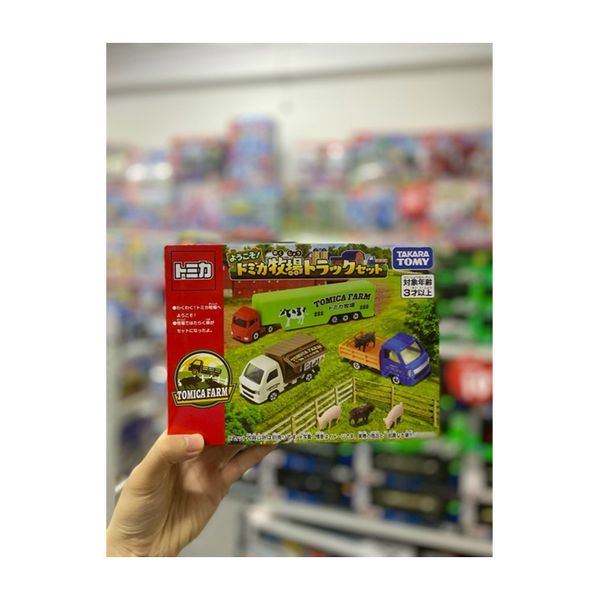 Tomica Gift Welcome! Tomica Ranch Truck Set