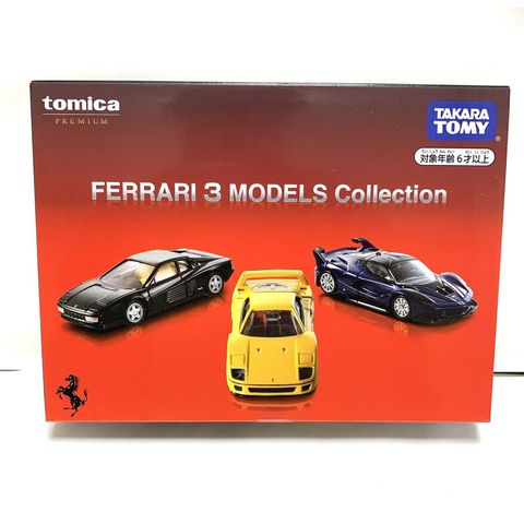  Tomica Gift PRM FERRARI 3 MODELS COLLECTION 