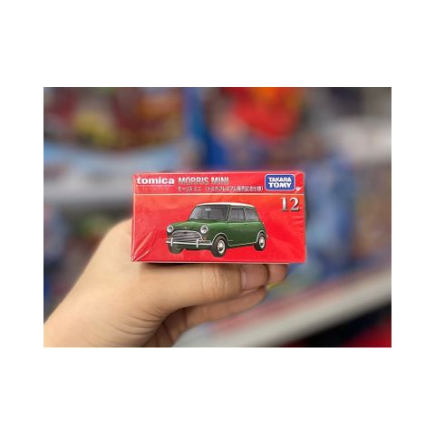  Đồ chơi mô hình xe Tomica PREMIUM 12 MORRIS MINI (Xanh lá) 