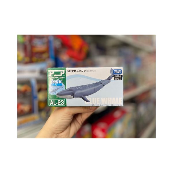 Đồ chơi mô hình cá voi xanh Takara Tomy AL-23 Blue whale (Floating ver) ANIA