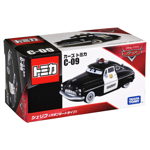  Mô hình Tomica C-09 Disney Cars Sheriff 