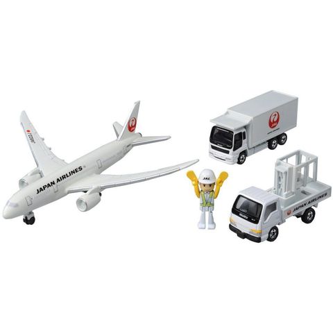  Tomica Boeing 787 Airport Set hàng không JAL 