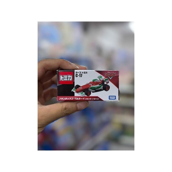 Đồ chơi mô hình xe Tomica C-17 Disney Cars Francesco Bernoulli
