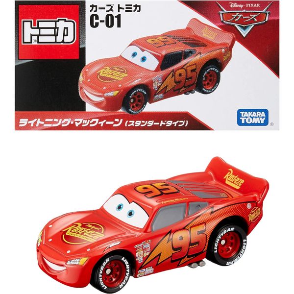 Tomica C-01 Disney Pixar Cars Lighting McQueen C-01 (Japan)
