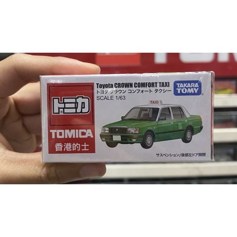  Đồ chơi mô hình xe Tomica Limited Hong Kong Technician Toyota Crown Comfort Taxi 