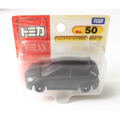  Tomica 50 Ford Focus RS500 đen (vỉ) 