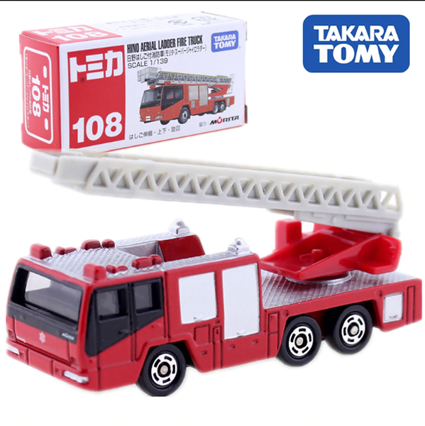 Tomica 108 Hino Ladder xe cứu hỏa tỷ lệ 1/139